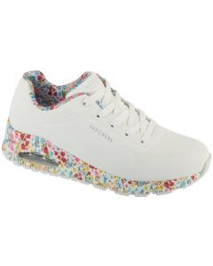 Skechers Uno - Majestic Garden 155583-WMLT damskie buty sneakers, Białe 001