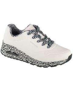 Skechers Uno - Mini Drip 177959-WBK damskie buty sneakers, Białe 001