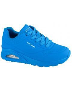 Skechers Uno -  Night Shades 73667-BLU damskie buty sneakers, Niebieskie 001