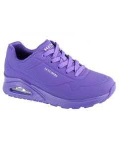 Skechers Uno -  Night Shades 73667-PUR damskie buty sneakers, Fioletowe 001