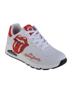 Skechers Uno-Rolling Stones Single 177965-WRD damskie buty sneakers, Białe 001