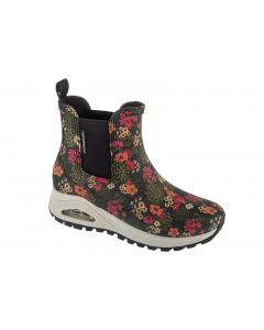 Skechers Uno Rugged - Dancing N The Rain 177183-BKMT damskie sztyblety, Czarne 001