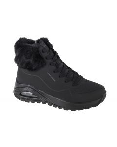 Skechers Uno Rugged - Fall Air 167274-BBK damskie buty zimowe, Czarne 001