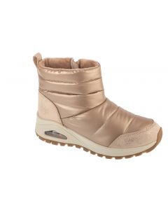Skechers Uno Rugged - Puffer 168127-RSGD damskie buty zimowe, Złote 001