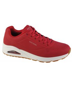 Skechers Uno-Stand on Air 52458-DKRD męskie buty sneakers, Czerwone 001