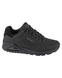 Skechers Uno - Suited On Air 183004-B męskie buty sneakers, Czarne 001