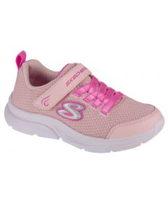 Skechers Wavy-Lites - Blissfully Free 303522L-LTPK dla dziewczynki buty sneakers, Różowe 001