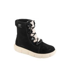 Sorel Explorer III Joan Cozy WP 2077981010 damskie buty zimowe, Czarne 001