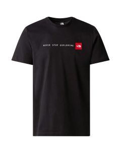 The North Face S/S Never Stop Exploring Tee NF0A87NSJK31 męskie t-shirty, Czarne 001