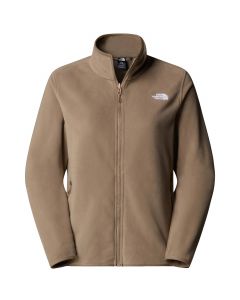 The North Face W Glacier Fleece Jackets NF0A8D2FBOW1 damskie polary, Brązowe 001