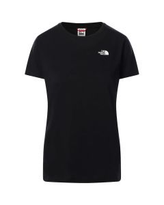 The North Face W Simple Dome NF0A87NHJK31 damskie t-shirty, Czarne 001