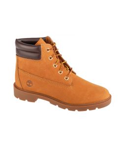 Timberland 6 IN Basic WR Jr Boot 1A2MBB dla chłopca trapery, Żółte 001