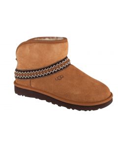 UGG Classic Mini Crescent 1158262-CHE damskie buty zimowe, Brązowe 001