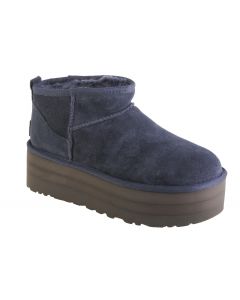 UGG Classic Ultra Mini Platform 1135092-EVB damskie buty zimowe, Granatowe 001