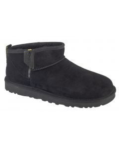 UGG Classic Ultra Mini Zip 1143984-BPRF męskie buty zimowe, Czarne 001