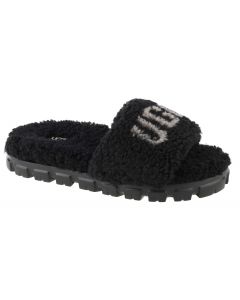 UGG Cozetta Curly Graphic 1132891-BLK damskie kapcie, Czarne 001