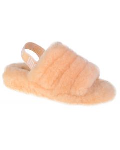 UGG Fluff Yeah Slide 1095119-PFZ damskie kapcie, Różowe 001