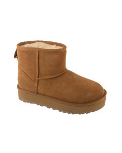 UGG Kids Classic Mini Platform 1143700K-CHE dla dzieci buty zimowe, Brązowe 001