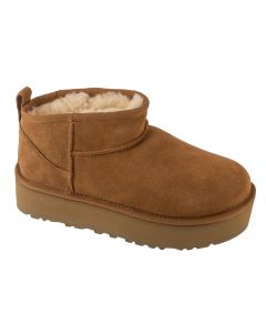 UGG Kids Classic Ultra Mini Platform 1157791K-CHE dla dzieci buty zimowe, Brązowe 001