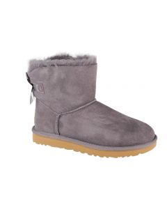 UGG Mini Bailey Bow II 1016501-SHA damskie buty zimowe, Szare 001