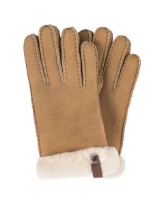 UGG Shorty Glove 17367-CHE damskie rękawiczki, Brązowe 001