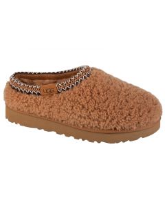 UGG Tasman Maxi Curly 1158356-CHE damskie kapcie, Brązowe 001