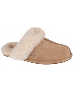 UGG W Scuffette II 1106872-SAN damskie kapcie, Beżowe 001