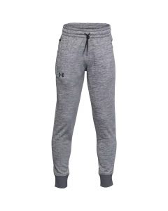 Under Armour Youth Fleece Joggers 1357625-014 dla chłopca spodnie, Szare 001