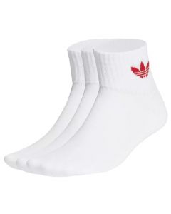 unisex adidas Mid-Cut Crew Socks 3 Pairs GN3083 001