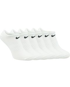 unisex Nike Everyday Cotton Lightweight No Show Socks SX7679-100 001