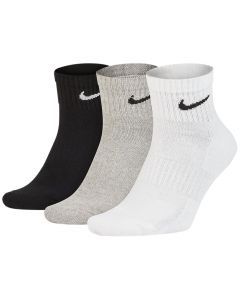 unisex Nike Everyday Cushioned 3PPK Socks SX7667-901 001