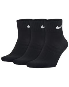 unisex Nike Lightweight Quarter 3PPK Socks SX4706-001 001