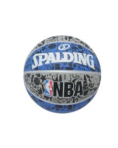 unisex Spalding NBA Grafitti Rubber Ball 83176Z 001
