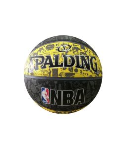 unisex Spalding NBA Grafitti Rubber Ball 83307Z 001