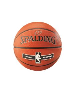 unisex Spalding NBA Silver Outdoor 83568Z 001