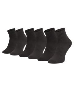 unisex Under Armour Core Quarter 3-Pack Socks 1358344-001 001