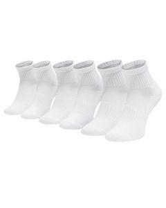 unisex Under Armour Core Quarter 3-Pack Socks 1358344-100 001