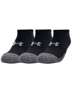 unisex Under Armour HeatGear Locut Socks 3-Pack 1346753-001 001