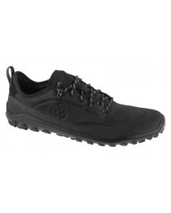 Vivobarefoot Tracker Leather AT Low 309534-01 męskie buty sneakers, Czarne 001