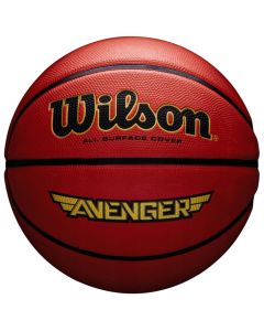 Wilson Avenger 295 Ball WTB5550XB unisex piłki do koszykówki, Pomarańczowe 001