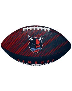 Wilson ELF Team Tailgate Hamburg Jr Ball WF4014601XB unisex piłki do futbolu amerykańskiego, Niebieskie 001