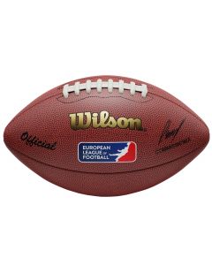 Wilson European League Replica Ball WF4013701XB unisex piłki do futbolu amerykańskiego, Brązowe 001