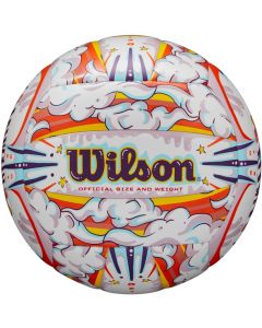 Wilson Graffiti Peace Ball WV4006901XB unisex piłki do siatkówki, Wielokolorowe 001