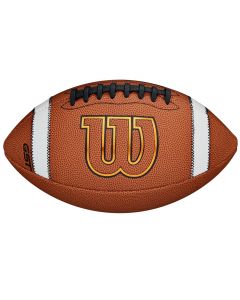 Wilson GST Composite Football WTF1780XBN unisex piłki do futbolu amerykańskiego, Brązowe 001