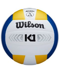 Wilson K1 Silver Volleyball WTH1895B2XB unisex piłki do siatkówki, Białe 001