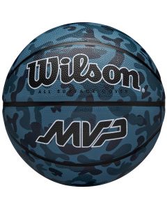 Wilson MVP Camo Ball WZ3018702XB unisex piłki do koszykówki, Niebieskie 001