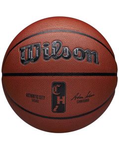 Wilson NBA Authentic City Chicago Ball WZ2016002XB unisex piłki do koszykówki, Pomarańczowe 001