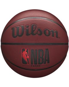 Wilson NBA Forge Crimson Ball WTB8201XB unisex piłki do koszykówki, Bordowe 001