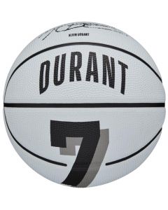 Wilson NBA Player Icon Kevin Durant Mini Ball WZ4007301XB unisex piłki do koszykówki, Białe 001