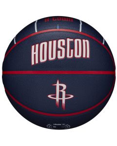 Wilson NBA Team City Collector Houston Rockets Ball WZ4016411ID unisex piłki do koszykówki, Granatowe 001